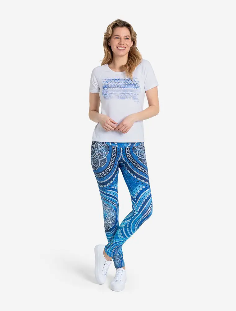 Yoga Leggings Blue Spirit