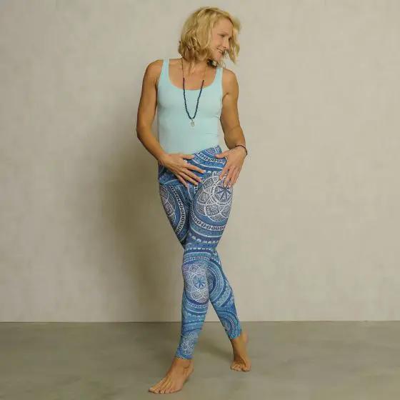 Yoga-Leggings Blue Spirit