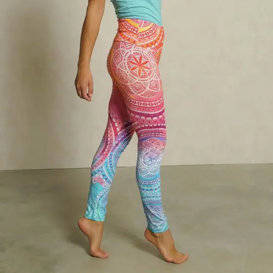 Blue Ombre 4-D fit Yoga Pants