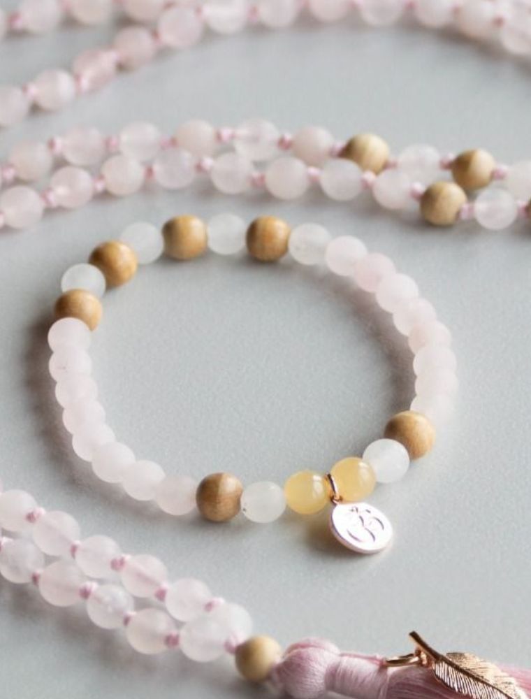 Bracelet rose quartz