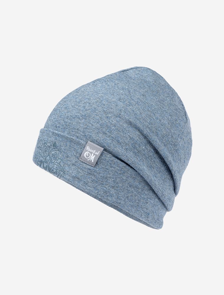 Beanie in blau von Spirit of OM