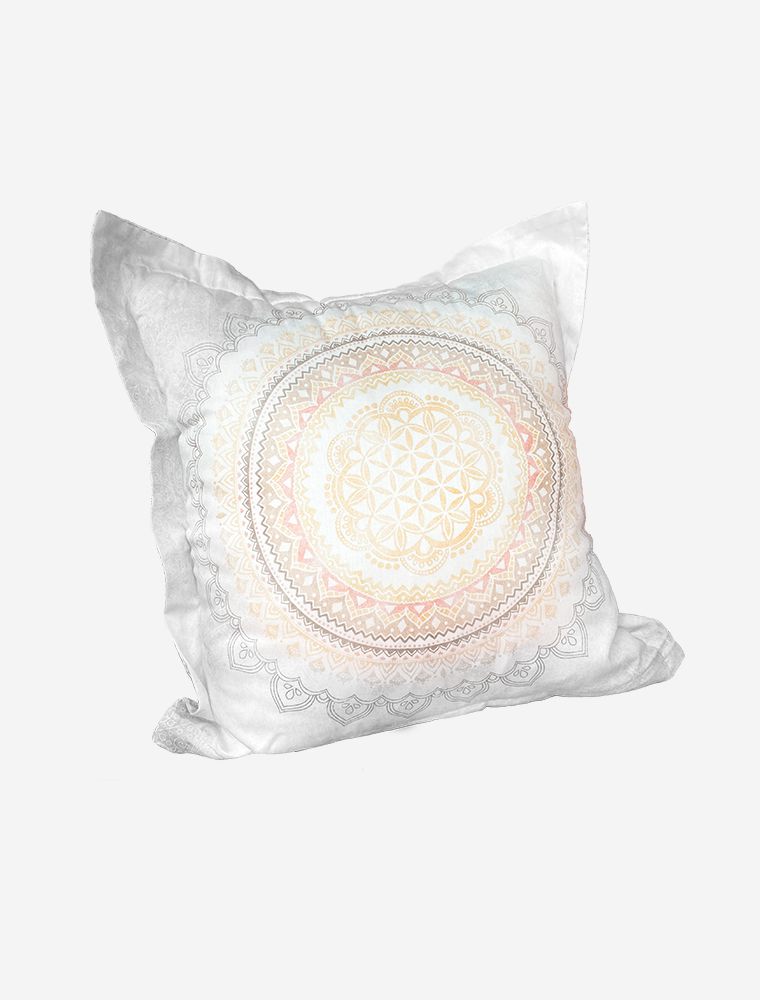 Kissenbezug 40/40 inkl. Füllkissen PES - Soulshine - white/indian-beach