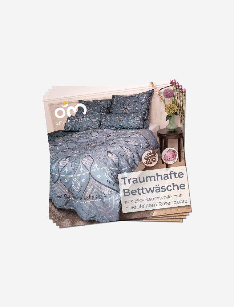 Werbematerial - Broschüre Bettwäsche