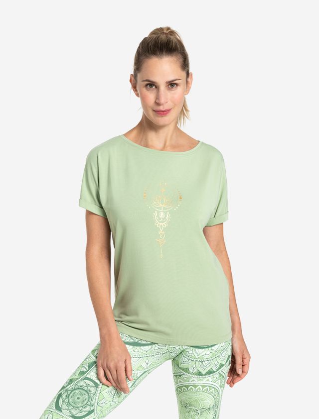 Shirt Eka Padma - matcha
