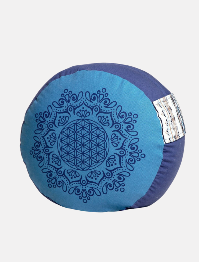 Meditationskissen azur / ozeanblau