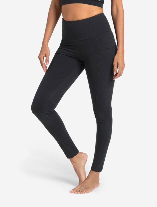 Yoga and Run Leggings schwarz
