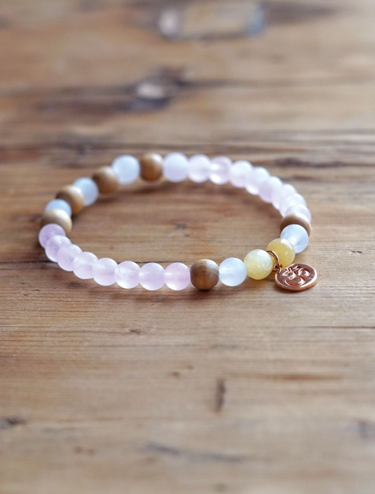 Armband Rosenquarz