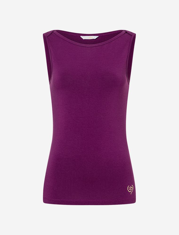 Tanktop Bambus high-neck