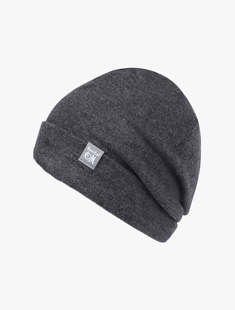 Beanie in Anthrazit von Spirit of OM