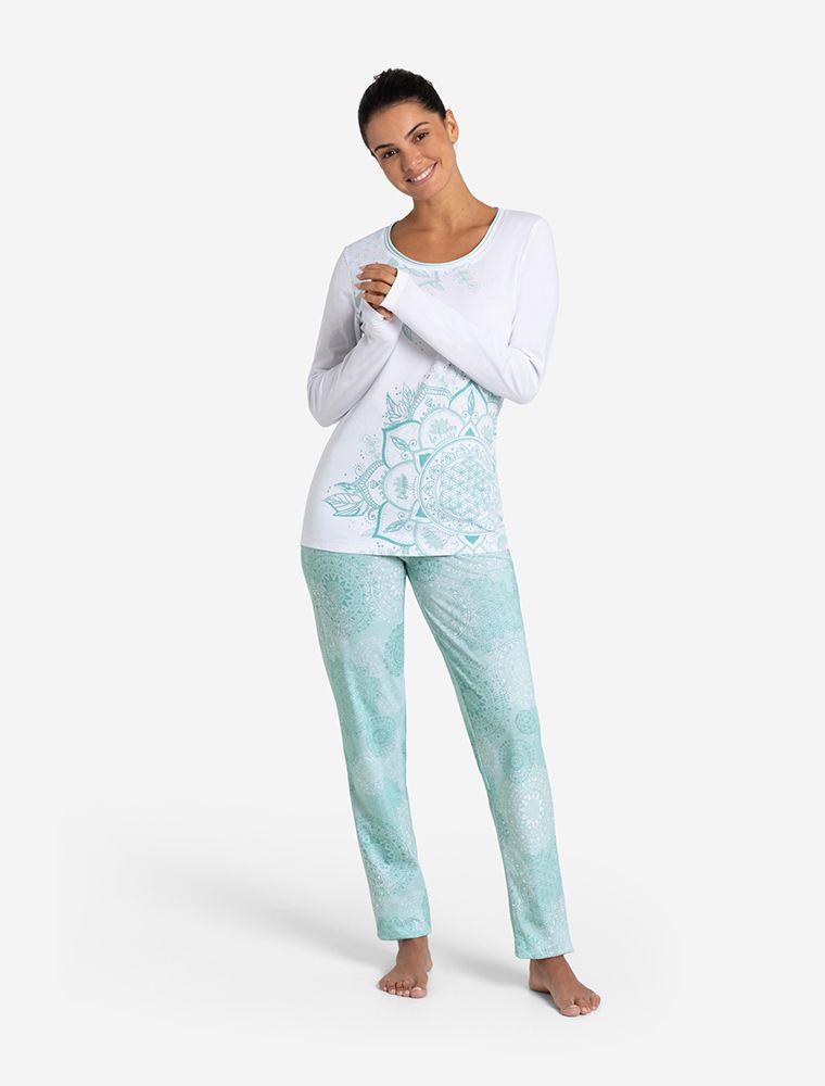 Pyjama-Hose mint