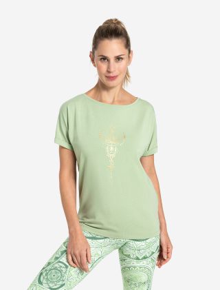 Shirt Eka Padma - matcha